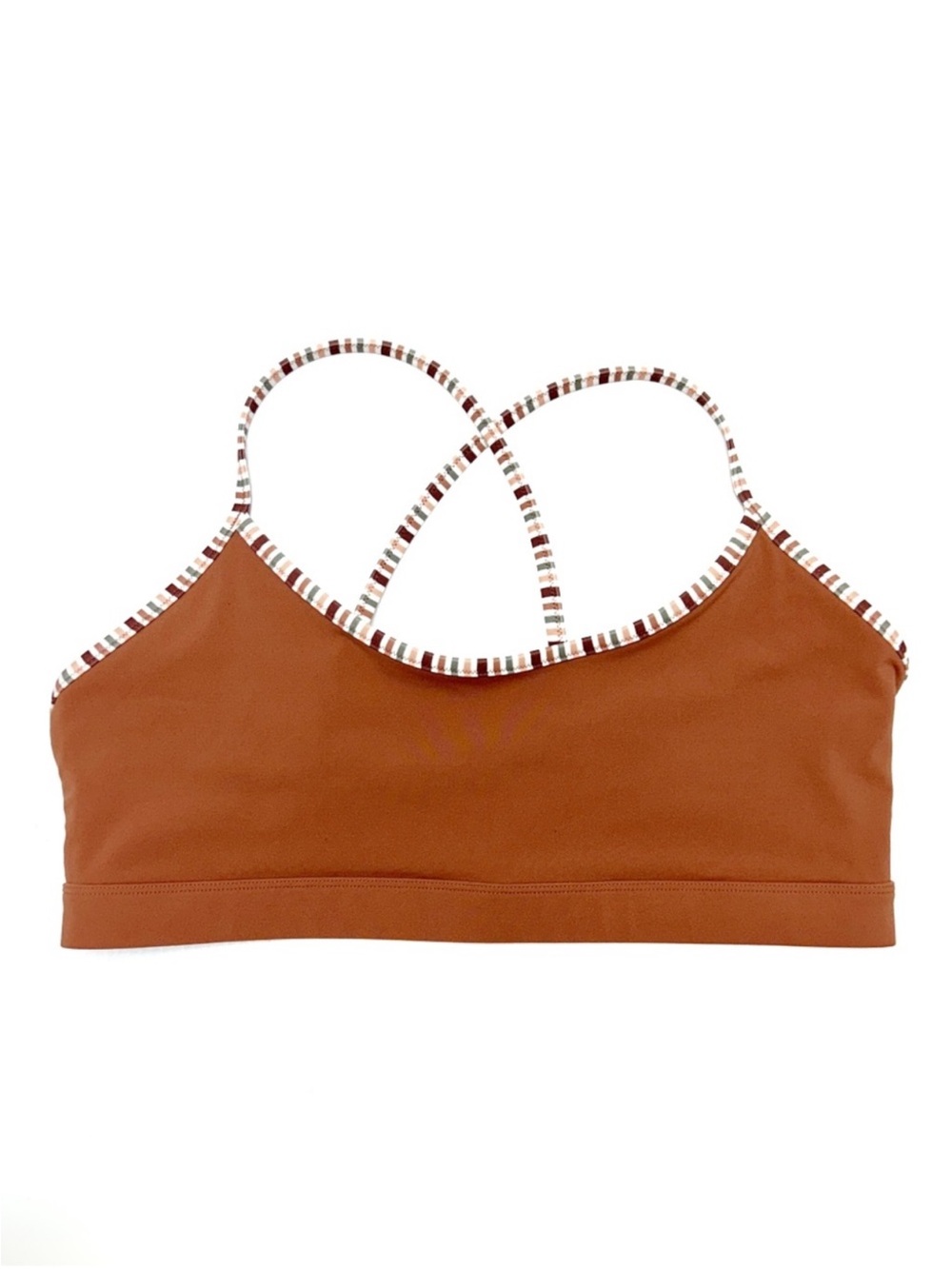 Spiritual Gangster adjustable strap sports bra earthy desert boho active size XL